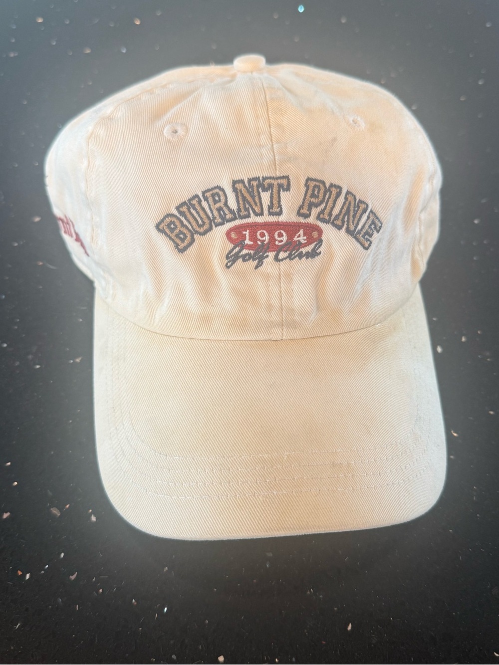 Burnt Pine 1994 Golf Club Beige Baseball Cap